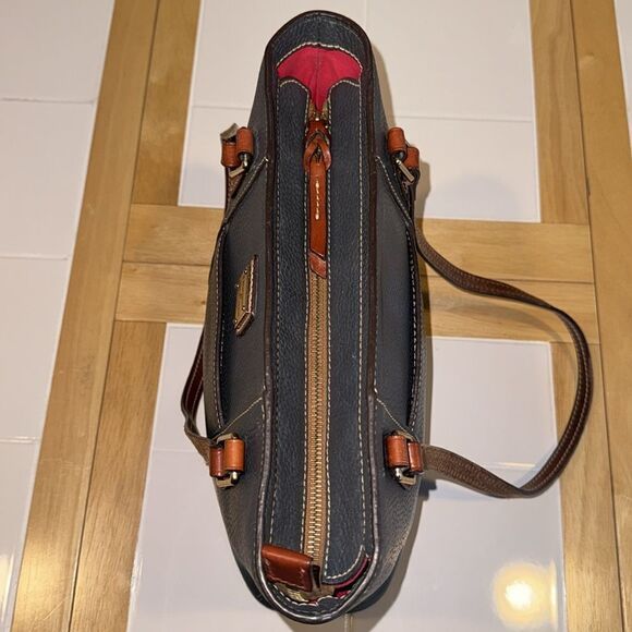 Vintage Dooney and Bourke Pebbled Lexington Leather Tote Bag - Picture 6 of 16